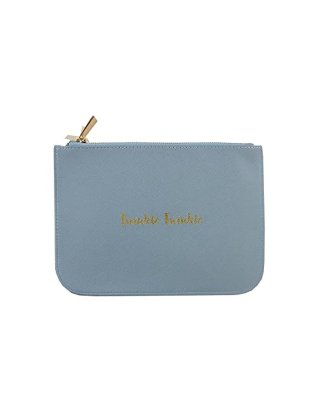 Faux Leather Twinkle Star Cosmetic Bag Clutch Makeup Zip Pouch